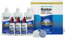 Boston Advanced Multipack 3x120ml Aufbewahrung und 3x 30ml Linsenreiniger