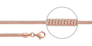 Koreanerarmband Tondo rosè Stärke 3,7mm